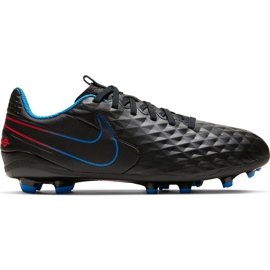 Nike Tiempo Legend 8 Academy FG / MG Junior AT5732 090 fodboldsko sort sort