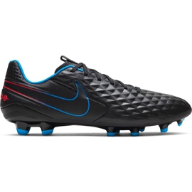 Nike Tiempo Legend 8 Academy FG / MG AT5292 090 fodboldsko sort sort