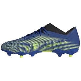Adidas Nemeziz.2 Fg M FW7412 fodboldstøvler flerfarvet blå