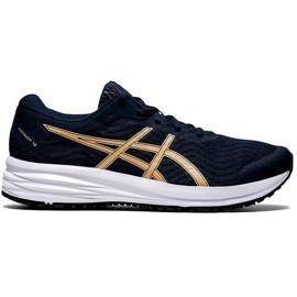 Kvinder Asics Patriot 12 løbesko marineblå 1012A705 403 marine blå gylden