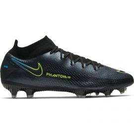 Nike Phantom Gt Elite Dynamic Fit Fg M CW6589-090 fodboldsko sort metal sort