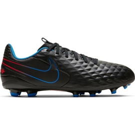Nike Tiempo Legend 8 Academy FG / MG Jr AT5732-090 fodboldsko sort sort