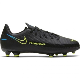 Nike Phantom Gt Academy FG / MG Jr CK8476-090 fodboldsko sort sort