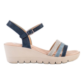 Kylie Kile sandaler blå
