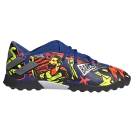 Adidas Nemeziz Messi 19.3 Tf Junior EH0595 fodboldstøvler flerfarvet