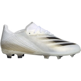 Adidas X GHOSTED.1 Fg Junior EG8181 fodboldstøvler hvid