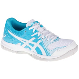 Asics Gel-Rocket 9 W 1072A034-104 hvid blå