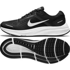 Nike Air Zoom Structure 23 W CZ6721-001 sko hvid sort
