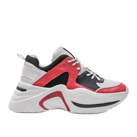 Thenisse røde sneakers hvid sort