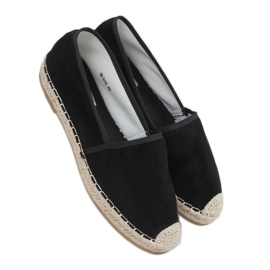 Sorte espadriller til kvinder M-515 Sort