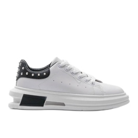 Taranto sort -hvide sneakers til kvinder