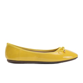 Jaylynn Ballerinas i gulskind