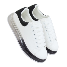 Ombre sneakers N03 HVID / SORT