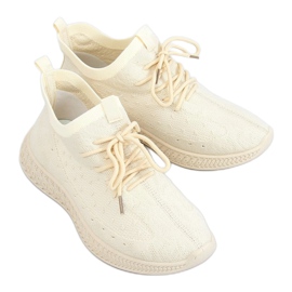Beige PC01 LT.BEIGE sok sportssko