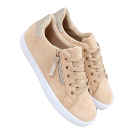 Beige sneakers til kvinder C2006 Beige