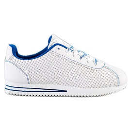 SHELOVET Openwork Sneakers Super hvid