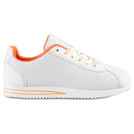 SHELOVET Openwork Sneakers Super hvid