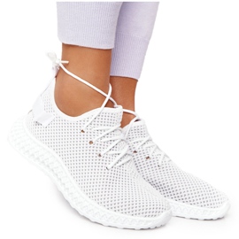 PS1 Kvinders sportssko Slip-on White Run Away hvid