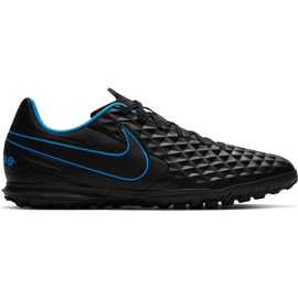Nike Tiempo Legend 8 Club Tf AT6109 090 fodboldstøvler sort sort