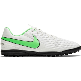 Nike Tiempo Legend 8 Club Tf AT6109 030 fodboldstøvler hvid hvid