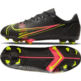 Nike Vapor 14 Academy FG / MG Jr CV0811 090 fodboldsko flerfarvet sort