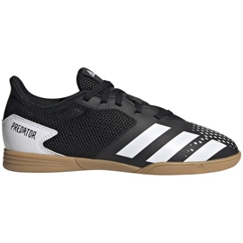 Adidas Predator 20.4 In Sala Junior FW9224 fodboldstøvler sort sort