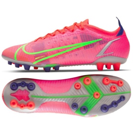 Nike Mercurial Vapor 14 Elite Ag M CZ8717 600 fodboldsko rød appelsiner og røde