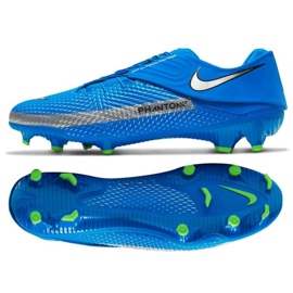 Nike Phantom Gt Academy Flyease Mg M DA2835 400 fodboldsko blå blå