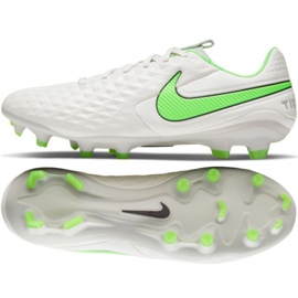 Nike Tiempo Legend 8 Pro Fg M AT6133 030 fodboldstøvler hvid hvid