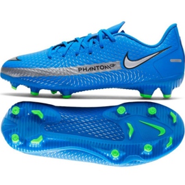 Nike Phantom Gt Academy FG / MG Jr CK8476 400 fodboldsko blå blå