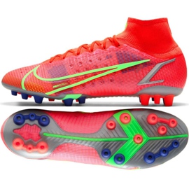 Nike Mercurial Superfly 8 Elite Ag M CV0956 600 fodboldsko rød rød