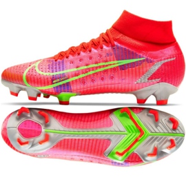 Nike Mercurial Superfly 8 Pro Fg M CV0961 600 fodboldsko rød rød