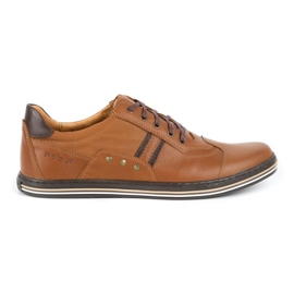 Polbut 1801L Axe Camel casual herresko brun