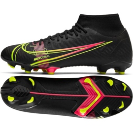 Nike Mercurial Superfly 8 Academy Mg M CV0843 090 fodboldsko flerfarvet sort