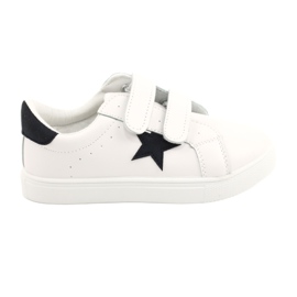 Evento Star News 21DZ26-3932 Velcro sneakers, hvide