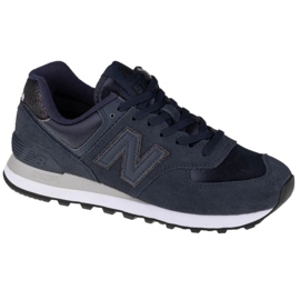 New Balance W WL574FA2 sort marine blå