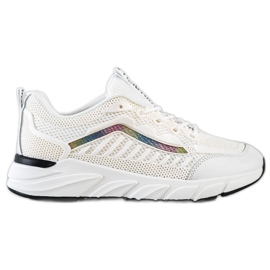 SHELOVET Klassiske sneakers beige