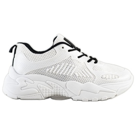 SHELOVET Spring hvide sneakers