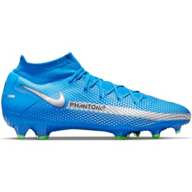Nike Phantom Gt Pro Df Fg CW6600 400 fodboldsko blå blå