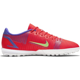 Nike Mercurial Vapor 14 Academy Tf CV0978 600 fodboldsko rød rød