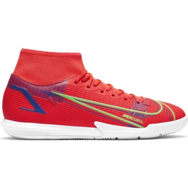Nike Mercurial Superfly 8 Academy Ic CV0847 600 fodboldsko rød rød