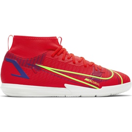 Nike Mercurial Superfly 8 Academy Ic Junior CV0784 600 fodboldsko rød rød