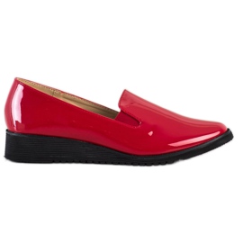 Goodin Komfortable Slip-On Loafers rød