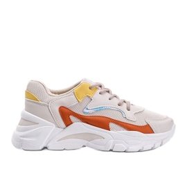 Lesly beige sportssko