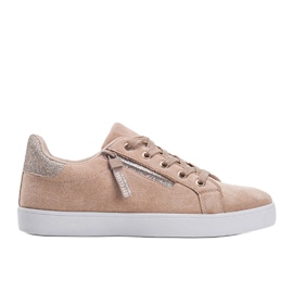 Paisley beige trænere