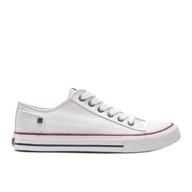 Big Star klassiske hvide Elise sneakers