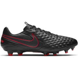Nike Tiempo Legend 8 Pro Fg AT6133 060 fodboldsko sort sort