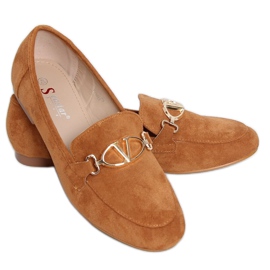 Camel T395 Camel kvinders loafers brun