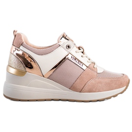 Stilfulde VINCEZA sneakers lyserød