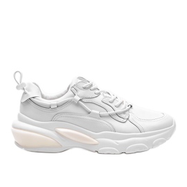 Allie hvide sneakers